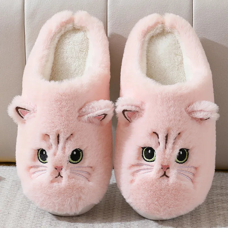 Luna - Cat Plush tofflor