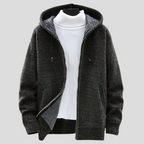 Oslo stickad hoodie