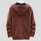 Oslo stickad hoodie