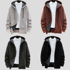 Oslo stickad hoodie