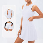 Aloura athleisure tennisklänning