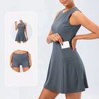 Aloura athleisure tennisklänning